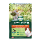 Oxbow emballage avant montrant granulés bio et informations produit