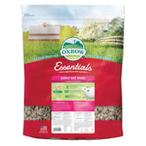 Oxbow emballage devant montrant sac de 20 lb et informations produit bénéfice praticité