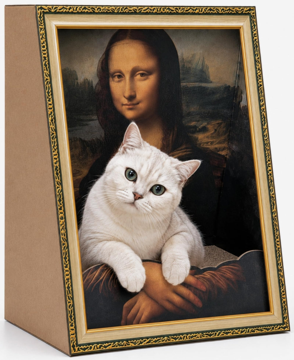 Oxfraki Mona Lisa face avant montrant niche décorative et attrait visuel
