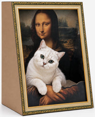 Oxfraki Mona Lisa face avant montrant niche décorative et attrait visuel