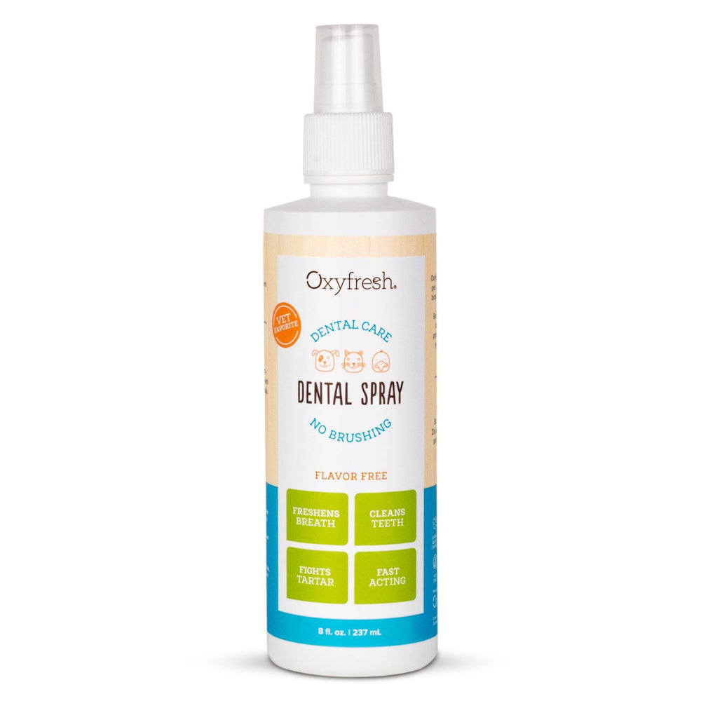 Oxyfresh flacon avant montrant l’étiquette claire et un usage sûr