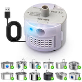 OYES pompe vue avant montrant design compact et installation facile