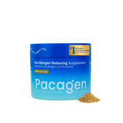 Pacagen emballage avant montrant l'étiquette et bénéfice réduction d'allergènes