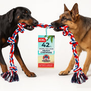 Pacific Pups Products corde XXL face avant montrant solidité et longueur