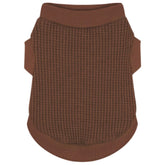Paiaite t-shirt devant marron, style net et confortable