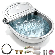 Paiaojia abreuvoir inox face avant montrant solidité et hygiène