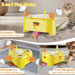PANRIO taupe 6 trous en action, encourage bonds et précision