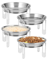 PapiCola gamelle vue avant montrant design stable et finition inox