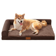 Patas Lague vue avant du lit orthopédique, confort et style pour chien