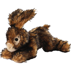 Patchwork Pet peluche en usage avec chien stimulant l’activité et le jeu