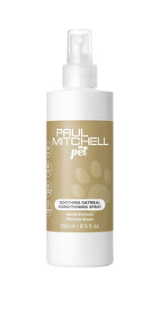 Paul Mitchell Pet flacon face montrant le conditionneur apaisant et bénéfice douceur