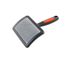 RYAN'S PET SUPPLIES brosse face avant montrant design incurvé et couverture maximale