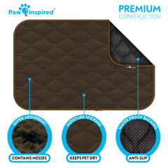 Paw Inspired détail couture et bordure résistante pour durabilité