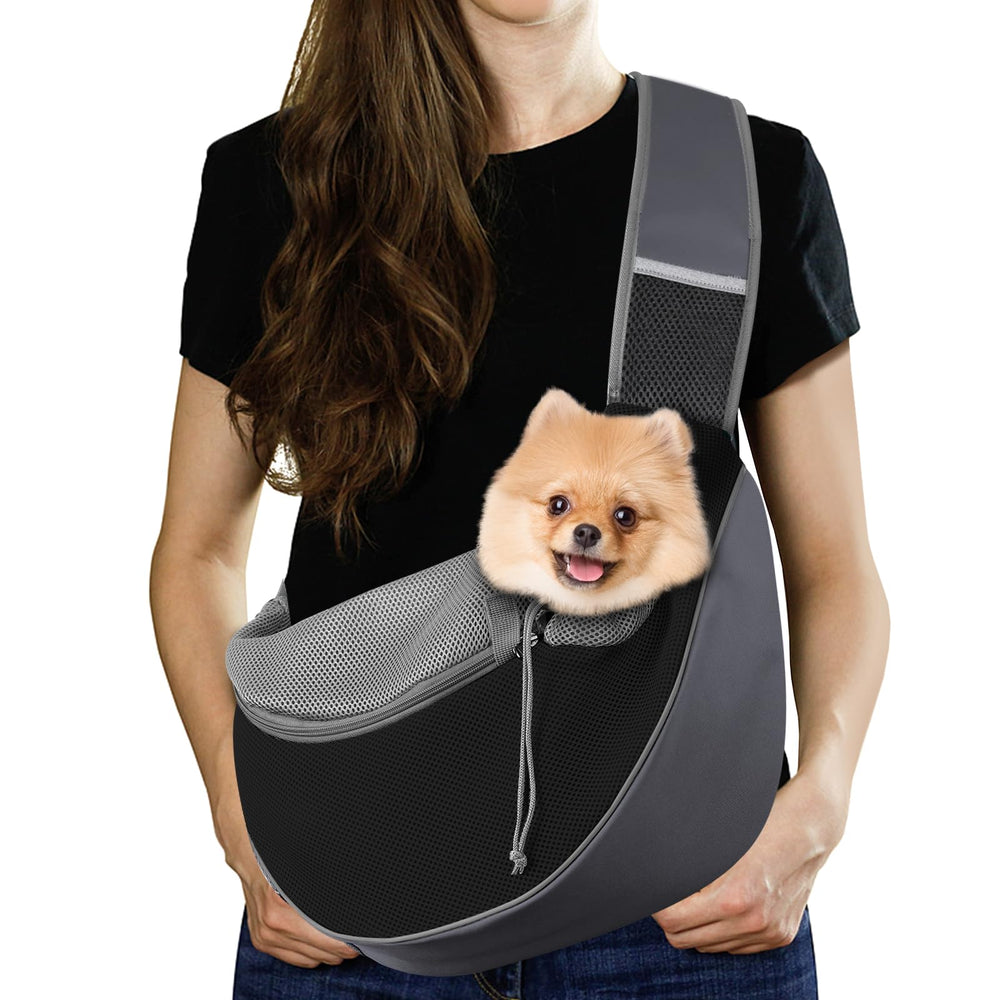 Pawaboo face avant du porte‑chien montrant la bandoulière confortable