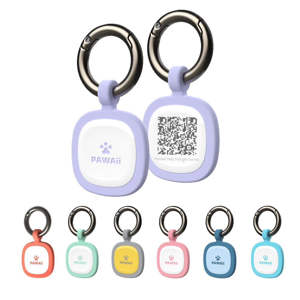 Pawaii médaille face avant montrant le QR code, identification rapide