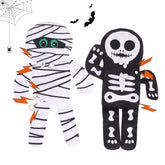 PAWCHIE emballage Halloween montrant duo squelette et momie, idéal cadeau