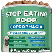 PAWFECTCHEW emballage avant montrant la marque et bénéfice hygiène