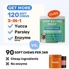 PAWFECTCHEW gomme en main pour illustrer administration facile