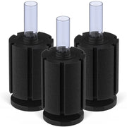 Pawfly filtre éponge devant emballage montrant protection et volume