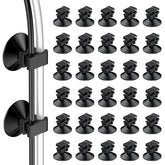 Pawfly vue avant du pack de 30 ventouses pour rangement d'aquarium