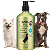 Paw Fume flacon avant bleu montrant présentation et usage pratique