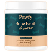 Pawfy emballage avant montrant le pot pratique et le format 150 g bénéfique