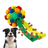 PAWISE balle snuffle vue avant emballage montrant aspects fonctionnels