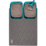 Pawkin tapis face avant montrant couverture large et protection du sol