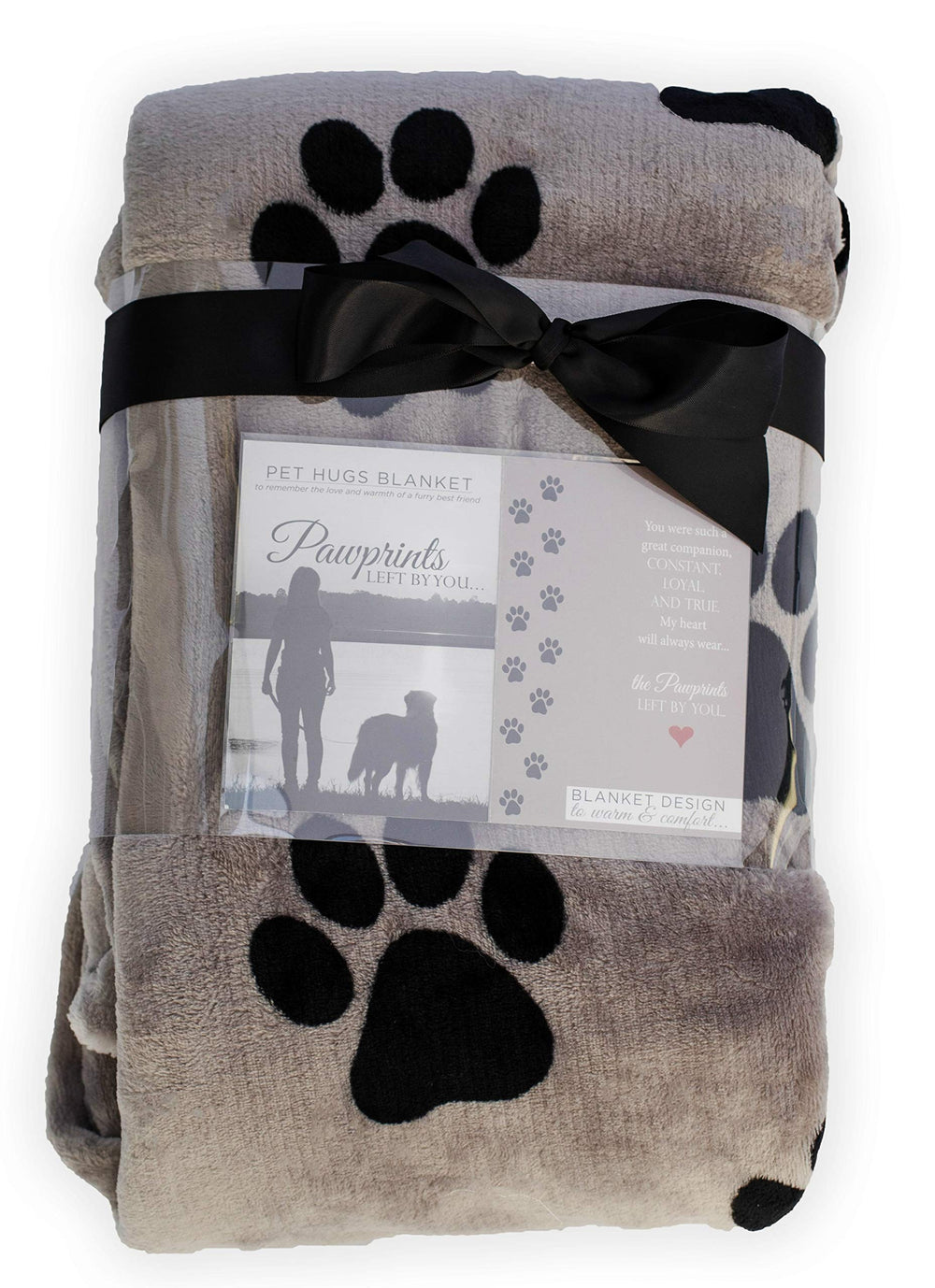 Pawprints Left By You face avant avec emballage prêt à offrir pour réconfort