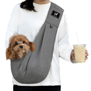 PAWPUBBY porte-chien face produit montrant coupe ergonomique et confort