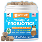PawSafe pot avant montrant le format 120 unités et praticité