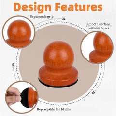 Pawsmooth gros plan sur un disque abrasif pour adaptation et finition précise