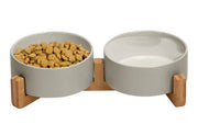 Pawsome gamelle ensemble face montrant design moderne et stabilité