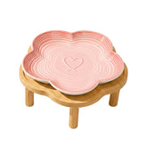 PAWSPIK assiette fleur face avant montrant confort et style