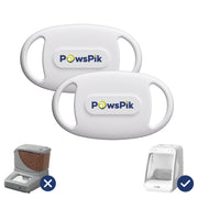 PAWSPIK étiquette face avant montrant le design compact et identification facile
