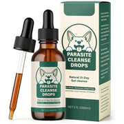 Pawsy Labs flacon en vue frontale montrant le format pratique 60 ml et la marque