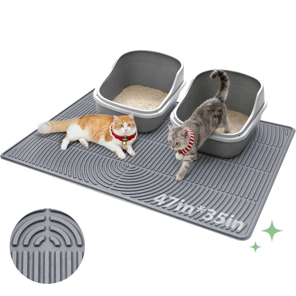 Pawtasy tapis face avant montrant grande surface et protection efficace