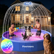 piscine Pawtners face avant montrant stabilité et surface de jeu