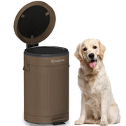 PAWZIDEA poubelle extérieure vue de face pour rangement hygiénique