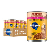 Pedigree boîte boeuf vue avant pour choix rapide et confiance
