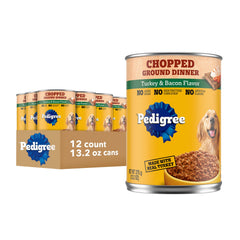 Pedigree boîte face montrant l’étiquette et l’attrait visuel