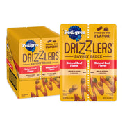 Pedigree Drizzlers emballage avant montrant confort d’utilisation
