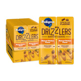 Pedigree Drizzlers avant emballage montrant le paquet et l'avantage pratique