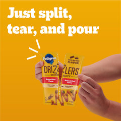 Pedigree Drizzlers versement sur croquettes améliorant appétence