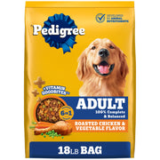 Pedigree sachet avant-plan montrant l’étiquetage et bénéfice nutritionnel