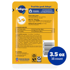 Pedigree sachet ouvert 99g portion prête à servir pour chien