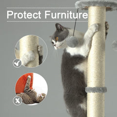 PEEKAB base carrée MDF en peluche offrant stabilité et sécurité