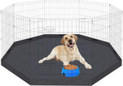 Peekaboo tapis face avant montrant protection complète du fond
