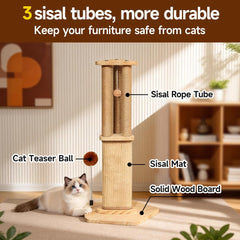 PEITA PET tapis sisal gros plan pour griffage naturel et durable