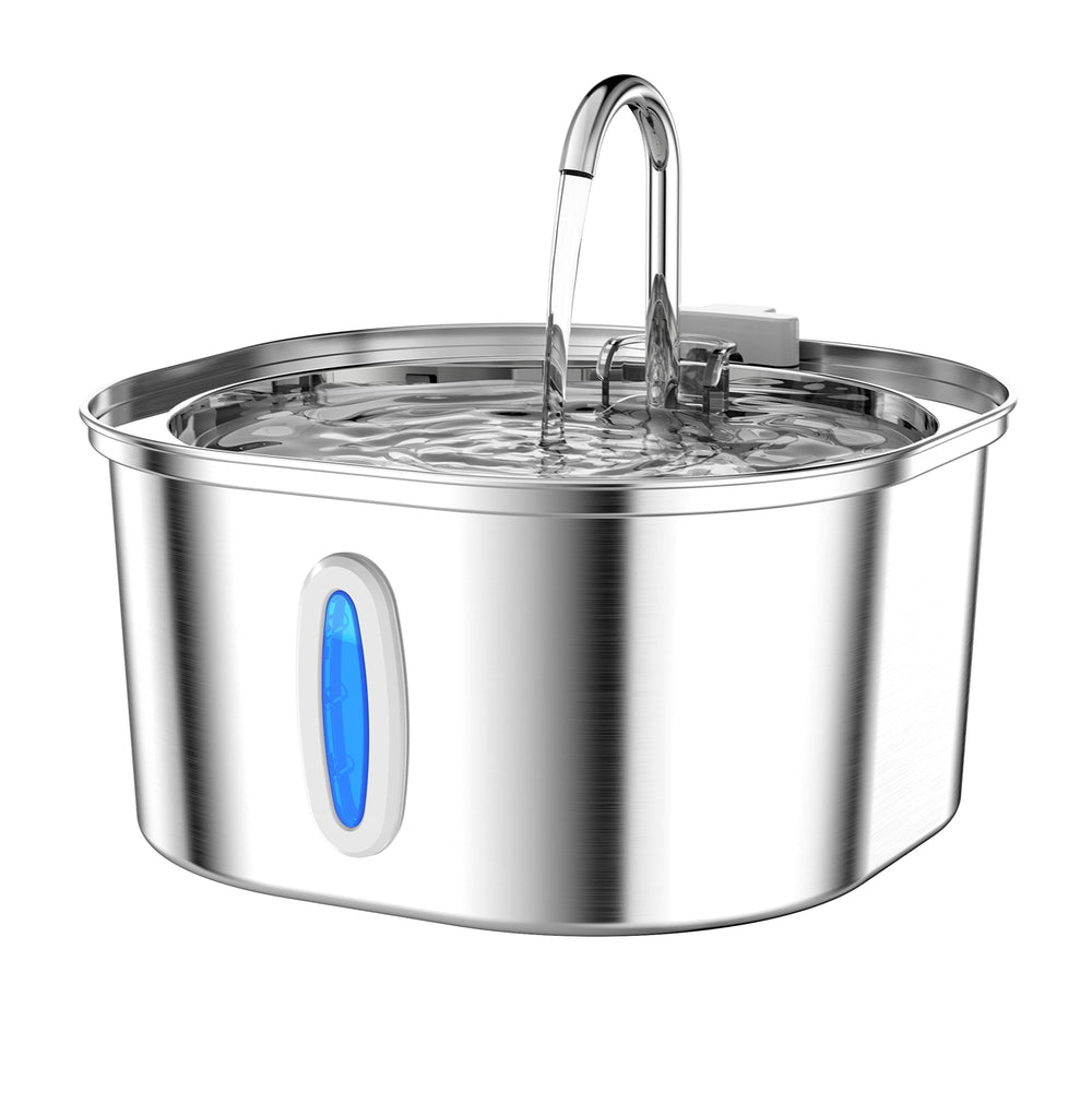 PEKTACO vue frontale de la fontaine montrant design compact et accès facile